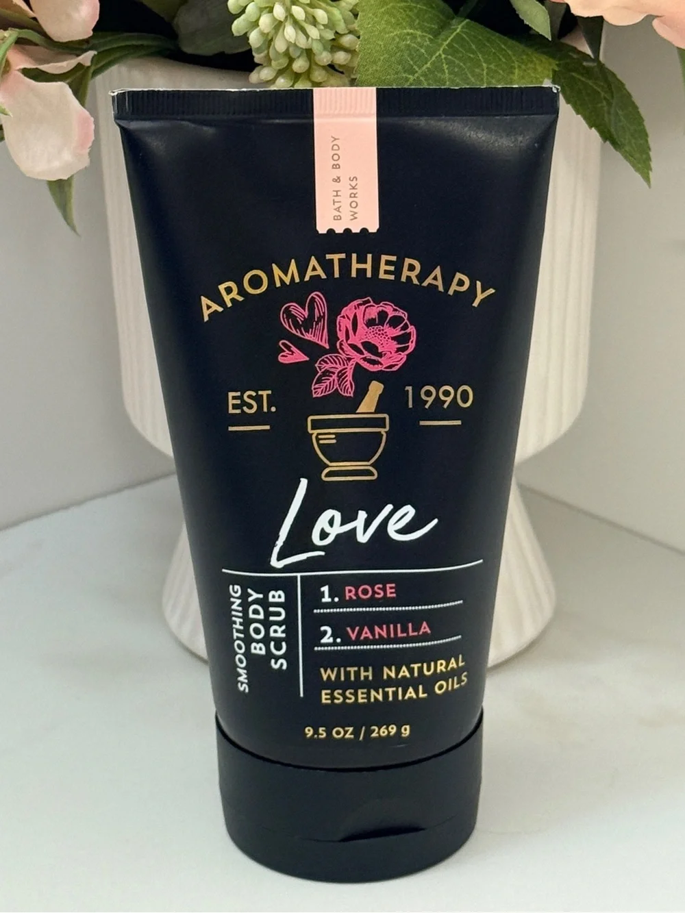 Bath & Body Works Rose Vanilla Love Body Scrub - NEW/UNOPENED